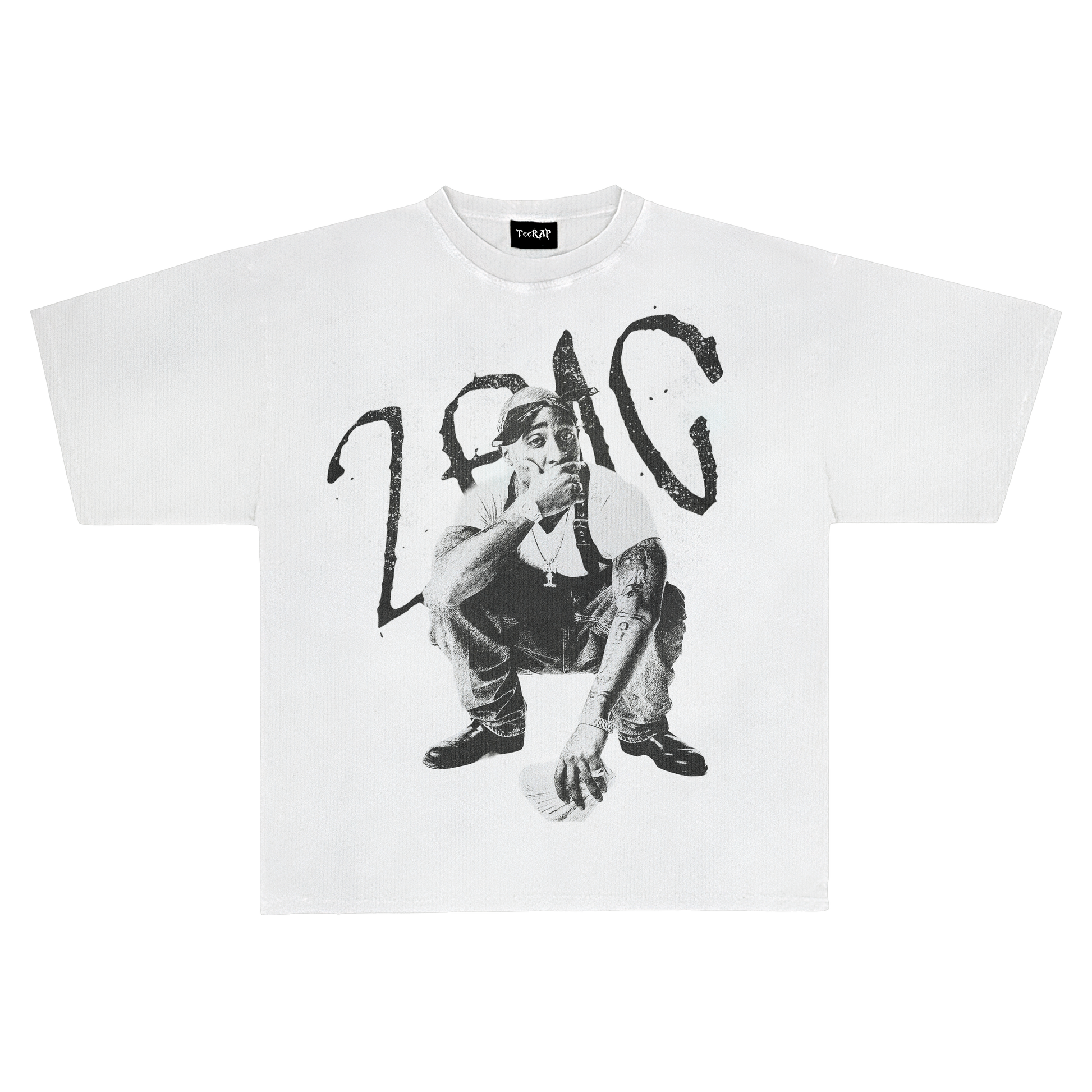TUPAC BIG TEXT TEE
